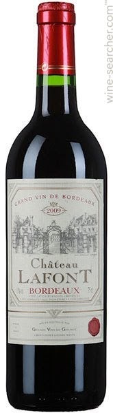 Château Lafont 2010 ボルドーワイン 750ml 2010 Chateau Lafont, Bordeaux, France | prices, reviews
