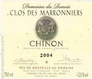 Label 1 of Baudry-Dutour Domaine du Roncee Chinon Clos des Marronniers