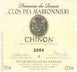 1st label thumbnail of Baudry-Dutour Domaine du Roncee Chinon Clos des Marronniers