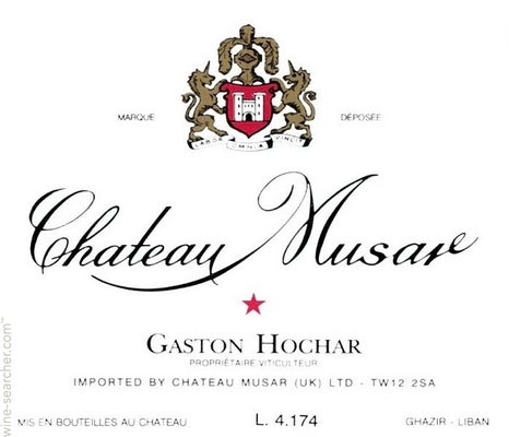 Label 1 of Chateau Musar