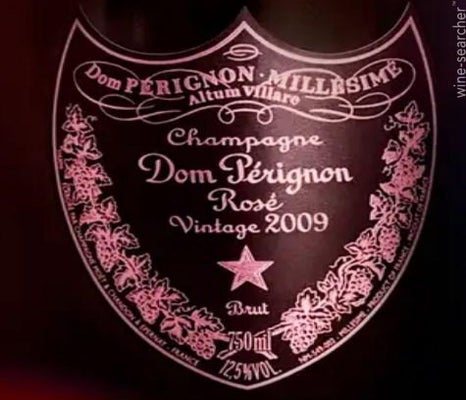 Label 1 of Dom Perignon Rose