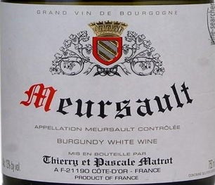 Label 1 of Domaine Matrot Meursault