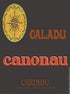 Wine Label of 2019 Cardedu "Caladu" Cannonau di Sardegna
