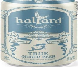 Label 1 of Halyard Brewing True Ginger Beer