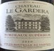 1st label thumbnail of Chateau Le Gardera
