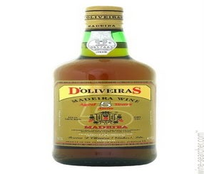 Label 1 of D'Oliveiras 5 Year Old Dry