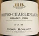 2nd label thumbnail of Domaine Henri Boillot Corton-Charlemagne Grand Cru