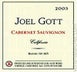 11th label thumbnail of Joel Gott Wines 815 Cabernet Sauvignon