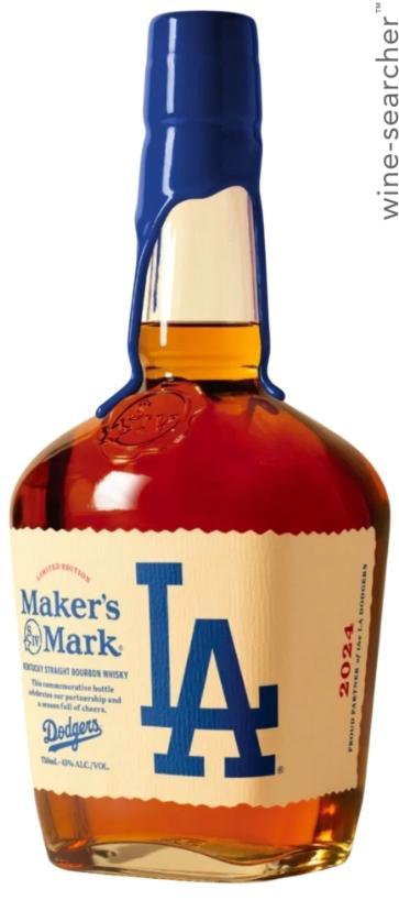 ポ*ー様 【激レア】2025Maker's Mark ×ドジャース 限定ウイスキ 激レア】2025Maker's Mark ×ドジャース 限定ウイスキー