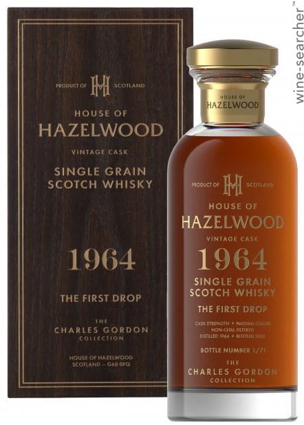 ウイスキー HOUSE OF HAZELWOOD 1964 SINGLE GRAIN The First Drop (42% ABV) | House of Hazelwood Rare Scotch