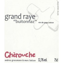 Domaine de Cherouche 'Grand Raye' Buitonnaz, Vin de Pays ...