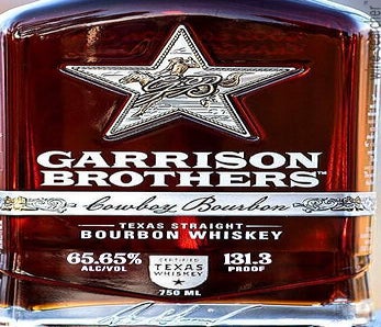 Label 1 of Garrison Brothers 'Cowboy' Straight Bourbon Whiskey