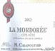 10th label thumbnail of M. Chapoutier Cote Rotie La Mordoree
