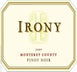 1st label thumbnail of Irony Pinot Noir