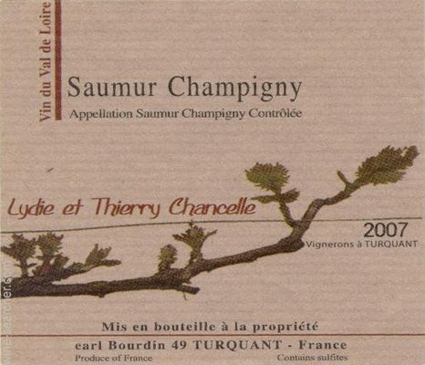 Label 1 of Domaine Chancelle Saumur-Champigny