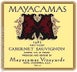 5th label thumbnail of Mayacamas Vineyards Cabernet Sauvignon