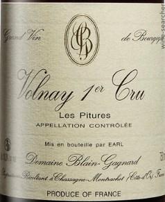 Domaine Blain-Gagnard Pitures, Volnay Premier Cru, France