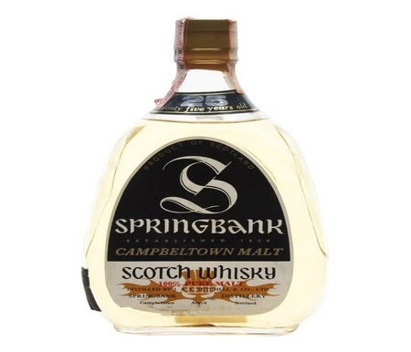 Label 6 of Springbank 25 Year Old Single Malt Scotch Whisky