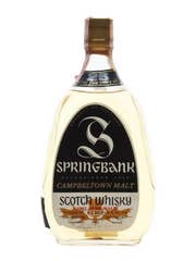 Click to see larger label image Label of 1980 Springbank 25 Year Old Single Malt Scotch Whisky