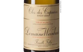 Click to see this product Label of Domaine Weinbach Pinot Gris Clos des Capucins