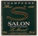 11th label thumbnail of Salon Cuvee 'S' Le Mesnil Blanc de Blancs Brut