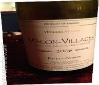 Label 1 of Potel-Aviron Macon-Villages Vieilles Vignes