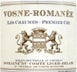 8th label thumbnail of Domaine du Comte Liger-Belair Les Chaumes