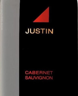 Label 1 of Justin Vineyards & Winery Cabernet Sauvignon