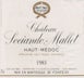 15th label thumbnail of Chateau Sociando-Mallet
