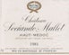 15th label thumbnail of Chateau Sociando-Mallet
