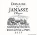 11th label thumbnail of Domaine de la Janasse Chateauneuf-du-Pape Cuvee Chaupin