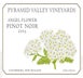 2nd label thumbnail of Pyramid Valley Vineyards 'Angel Flower' Pinot Noir