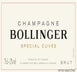 7th label thumbnail of Bollinger Special Cuvee Brut