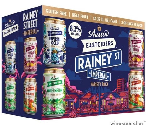 Label 1 of Austin Eastciders Rainey St Imperial Cider Variety Pack