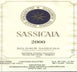 11th label thumbnail of Tenuta San Guido Sassicaia Bolgheri
