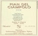 8th label thumbnail of Montevertine Pian del Ciampolo Toscana IGT