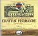 3rd label thumbnail of Chateau Ferrande