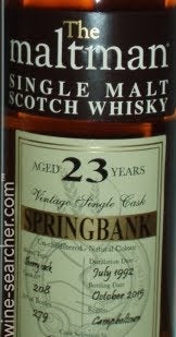 The Maltman Isle of Arran 22 Year Old Single Malt Scotch