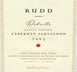1st label thumbnail of Rudd Oakville Estate Cabernet Sauvignon