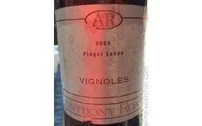 Click to see this product Label of Anthony Road Vignoles
