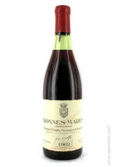 Click to see larger label image Label of 1962 Domaine Comte Georges de Vogue Bonnes-Mares Grand Cru