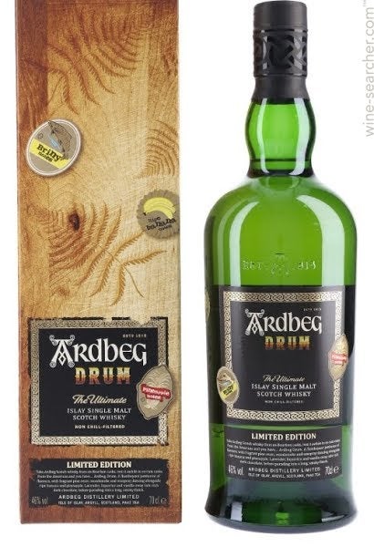 ウイスキー Ardbeg Drum Limited Edition & Hypernova Ardbeg Drum Limited Edition Islay Single Malt Scotch Whisky