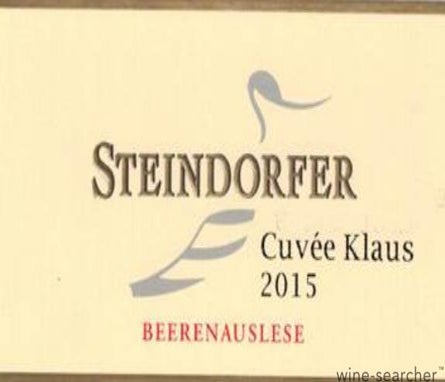 Label 1 of Weingut Steindorfer Cuvee Klaus Beerenauslese