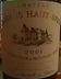 40th label thumbnail of Le Clarence de Haut-Brion - Chateau Bahans Haut-Brion