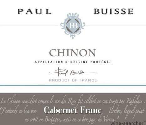 Label 1 of Paul Buisse Chinon Cabernet Franc