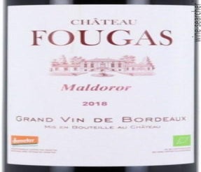 Label 1 of Chateau Fougas Maldoror