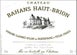 44th label thumbnail of Le Clarence de Haut-Brion - Chateau Bahans Haut-Brion