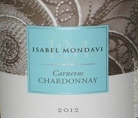 Label 1 of I'M Wines Isabel Mondavi Chardonnay