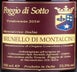 1st label thumbnail of Fattoria Poggio di Sotto Brunello di Montalcino DOCG