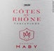 1st label thumbnail of Domaine Maby Cotes du Rhone Variations